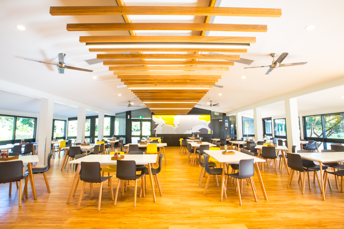 Lakeside Cafe interior