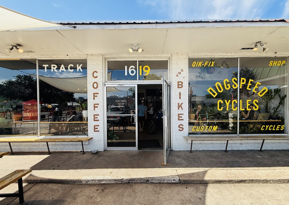Flat Track Coffee interior