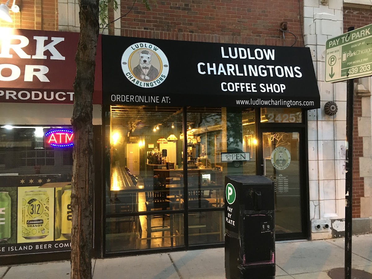 Ludlow Charlingtons Coffee Shop interior