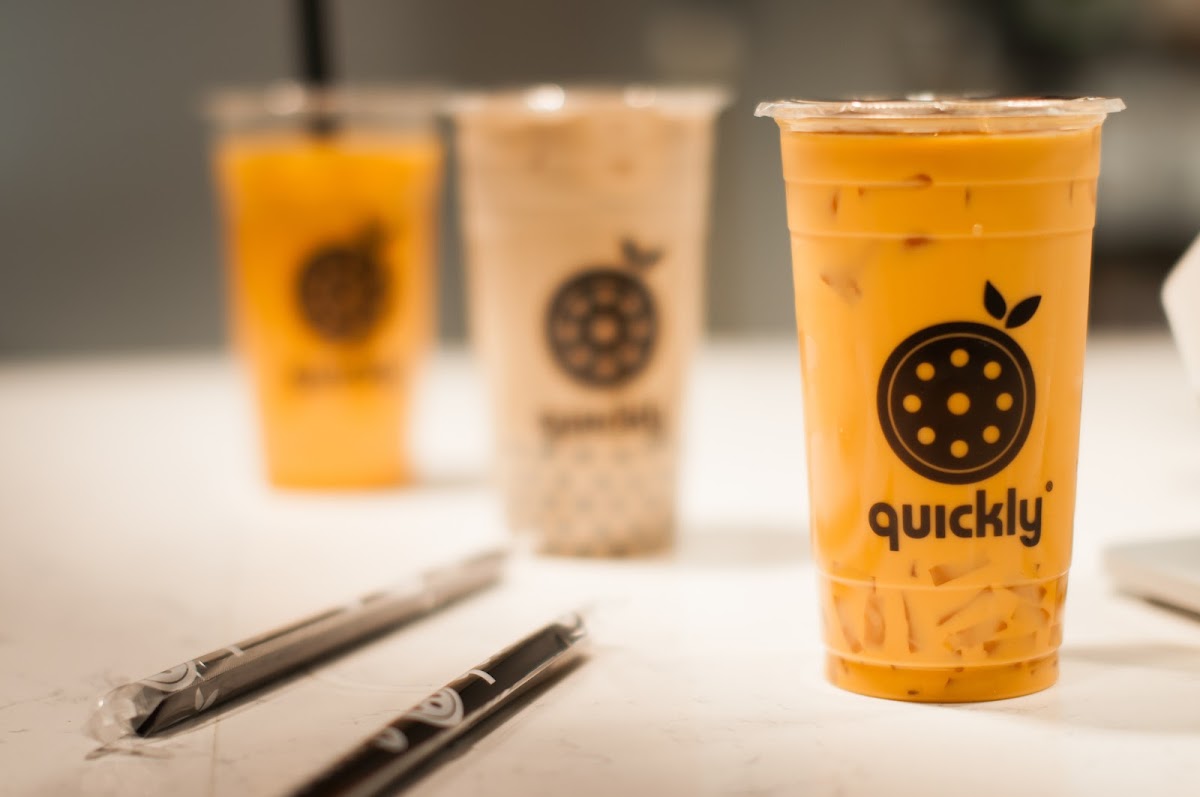 Quickly Boba Cafe interior