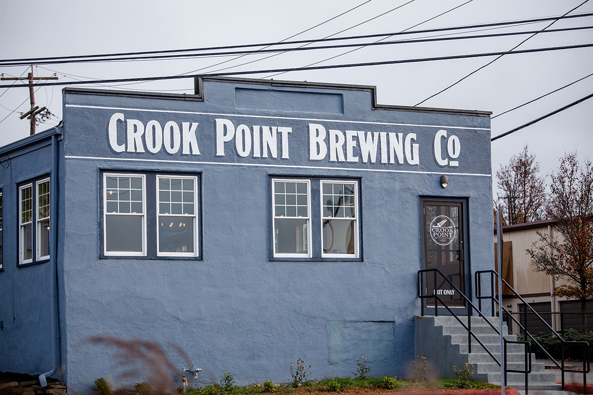 The Grind @ Crook Point Brewing Company interior