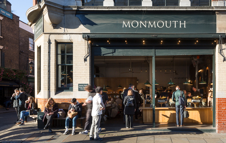 Monmouth Coffee Company interior