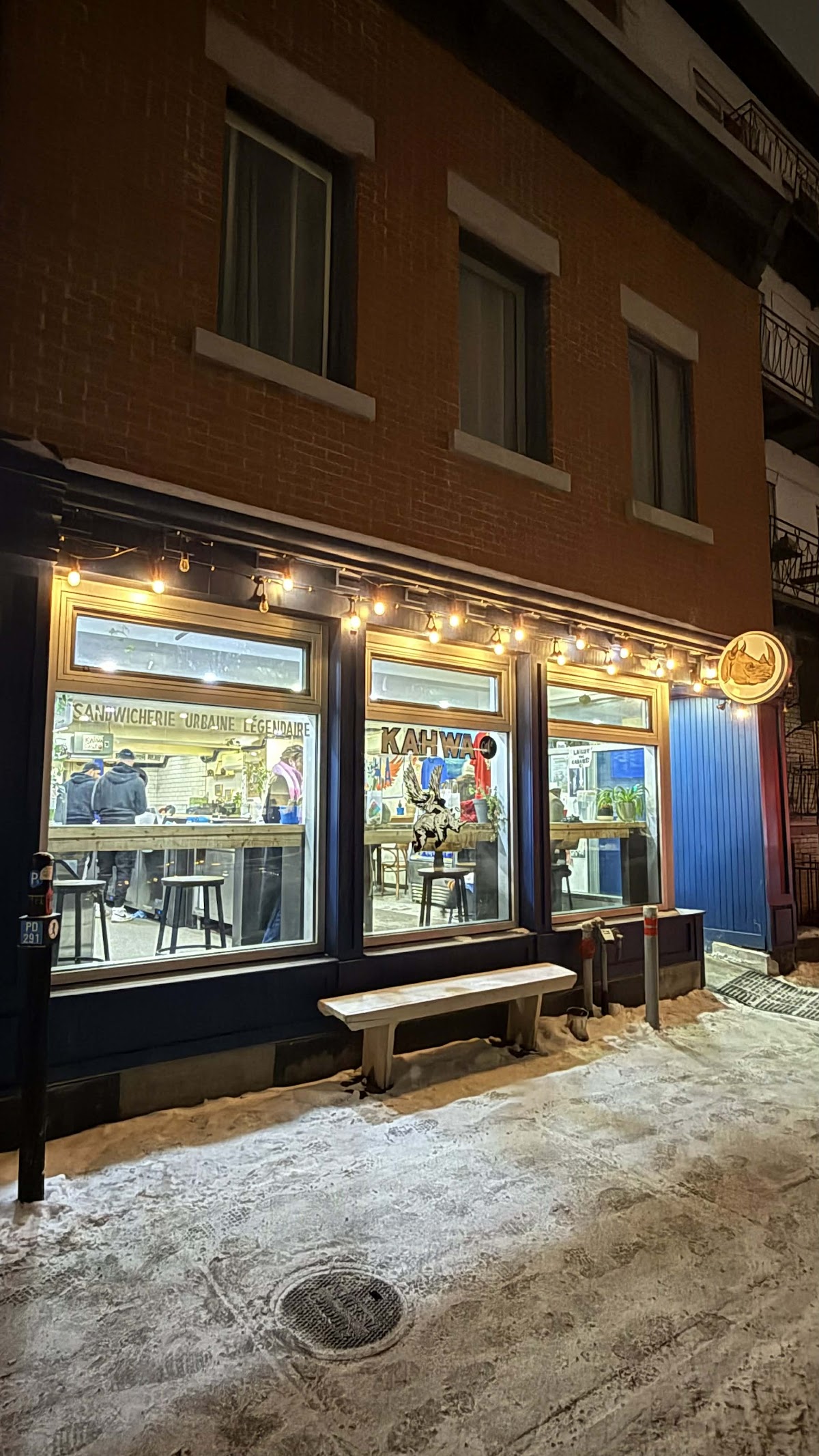 Kahwa Cafe interior
