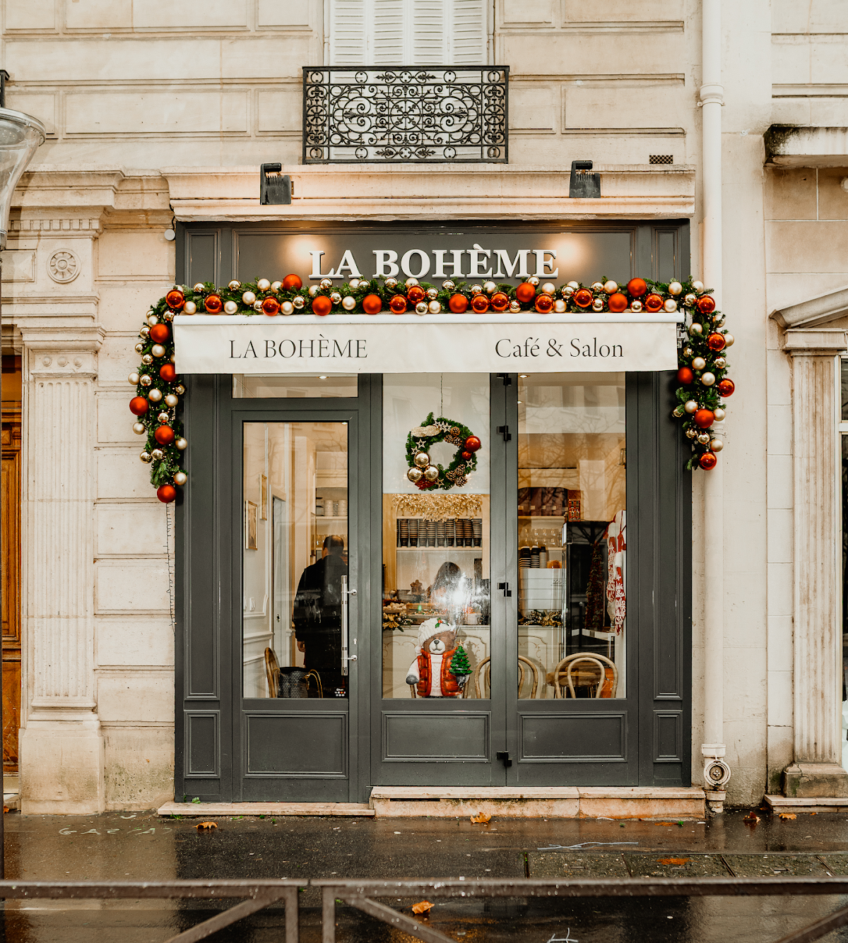La Bohème Café & Salon interior
