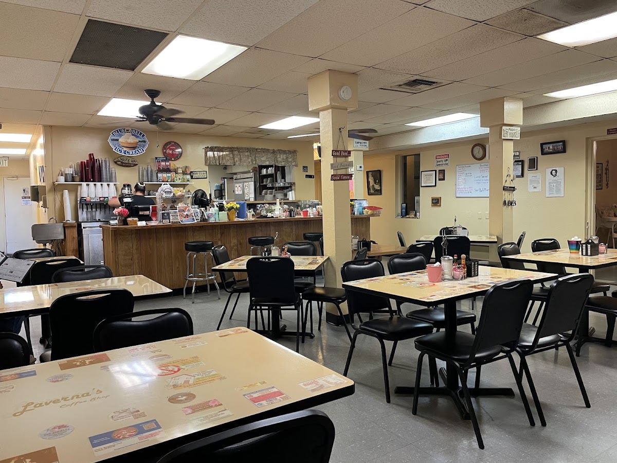 Laverna's Coffee Shop interior
