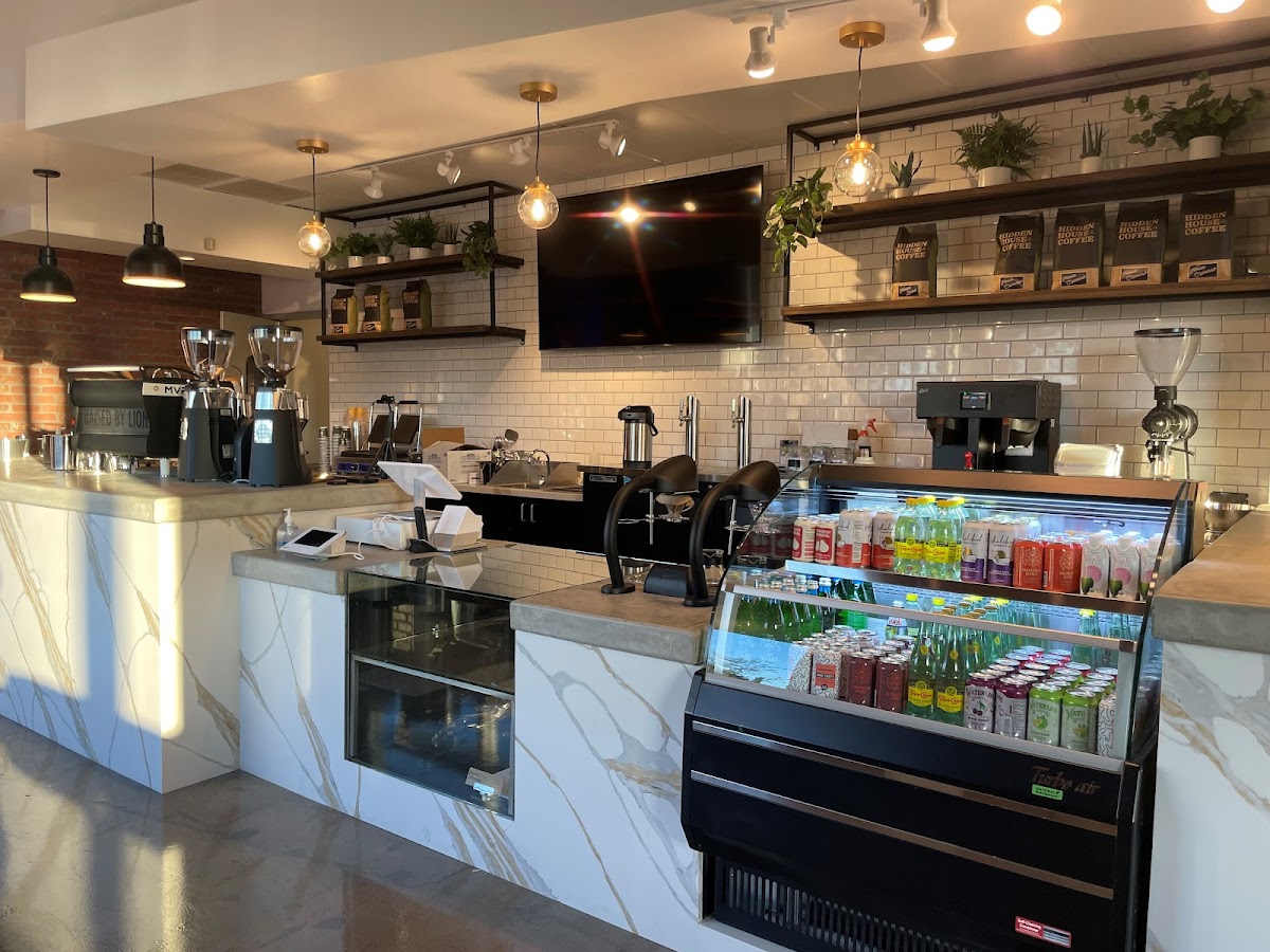 Raised by Lions Coffee interior