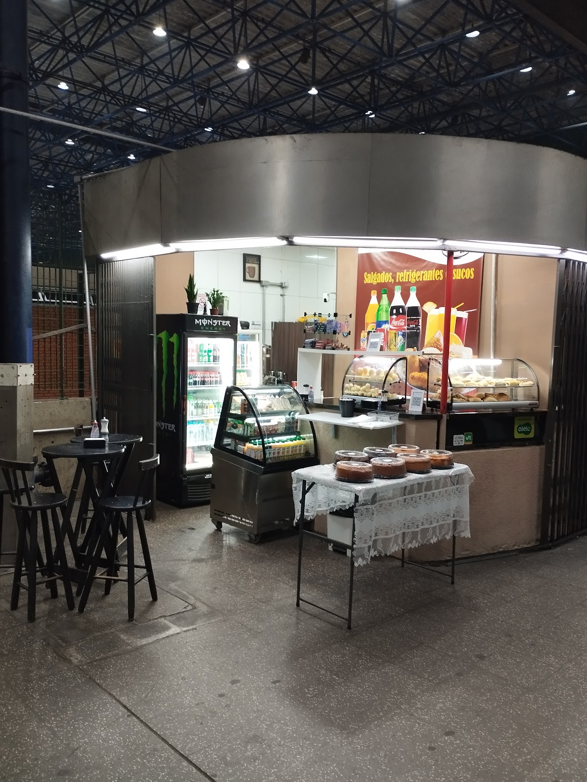 Let Café interior