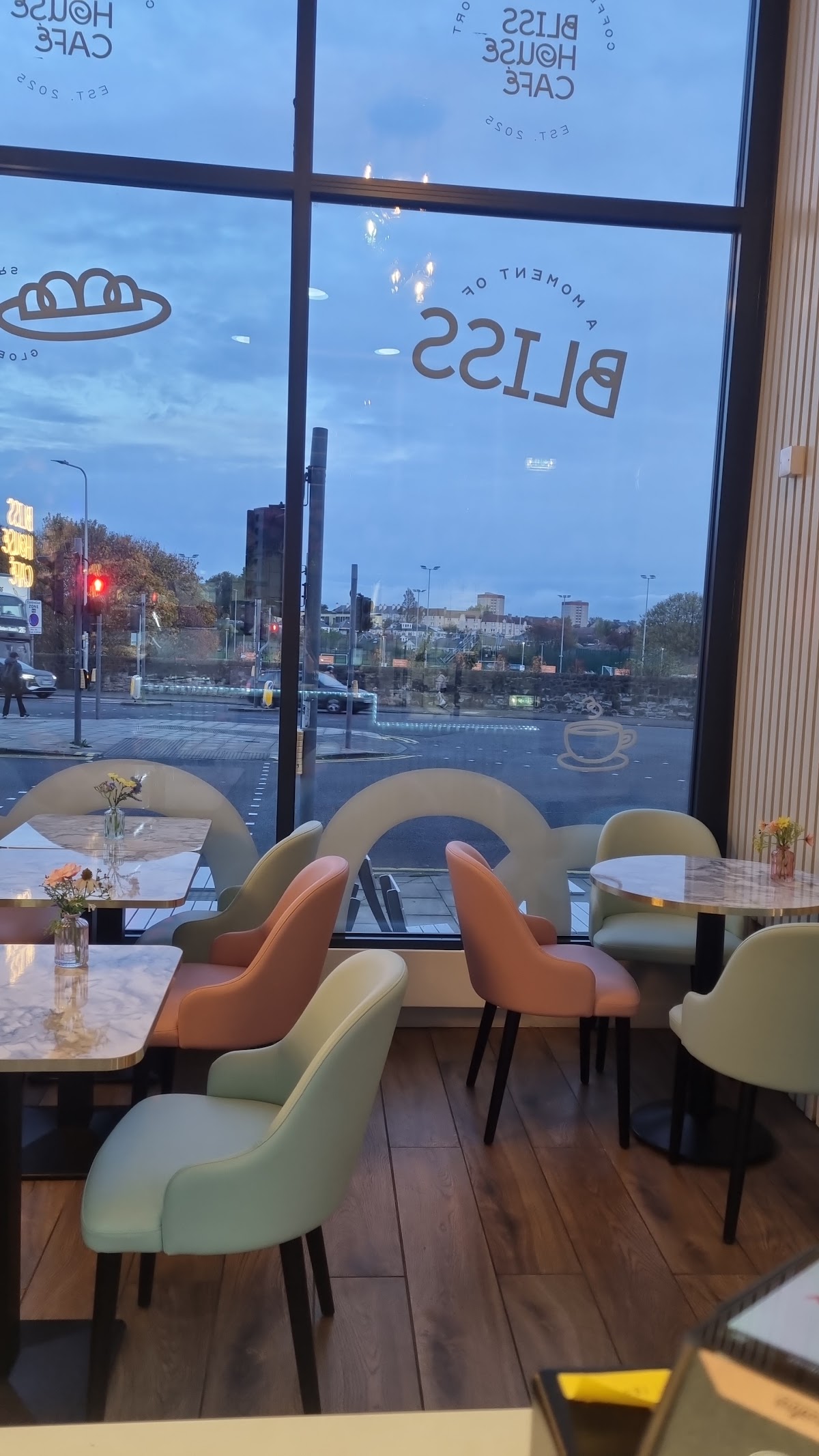 Bliss House Cafe interior