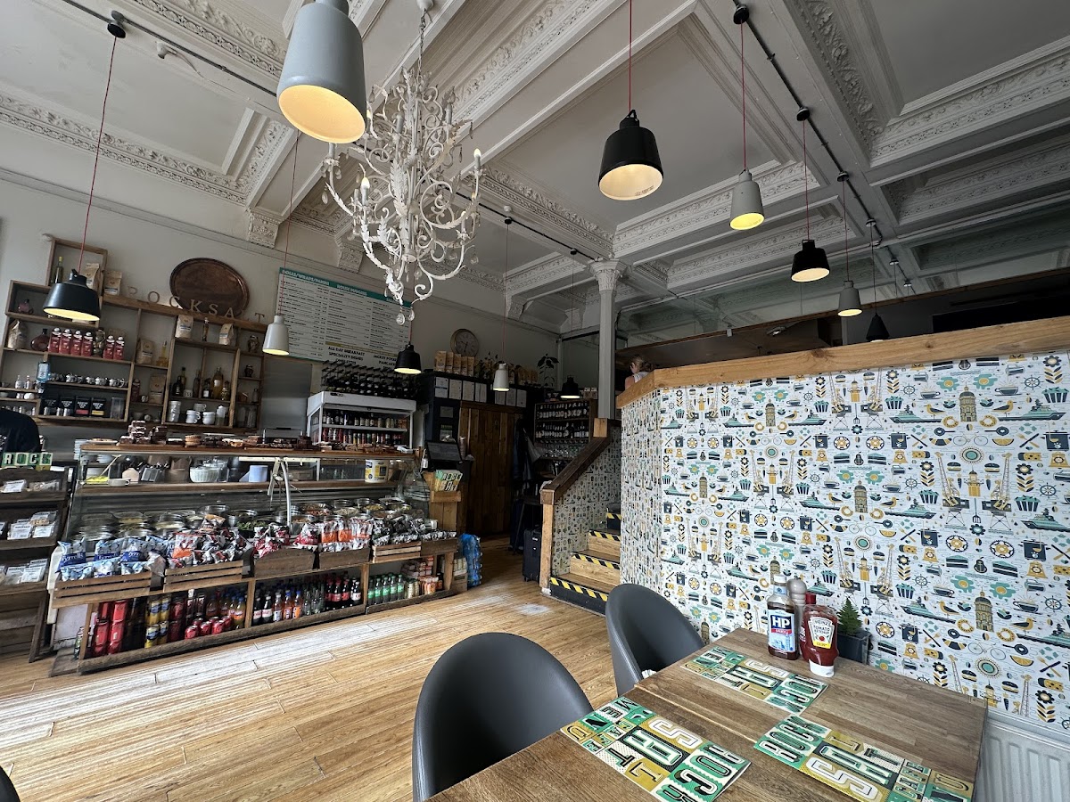 Rocksalt Cafe interior