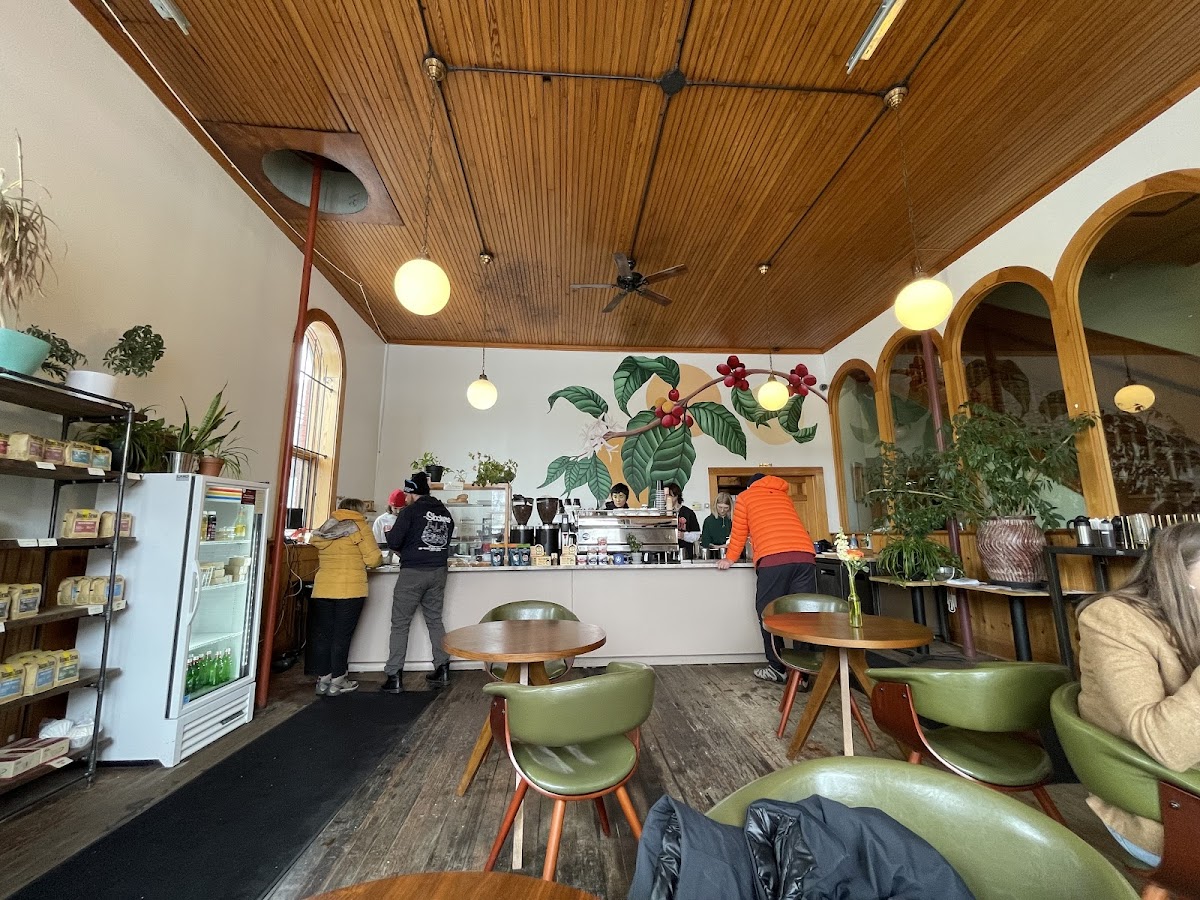 Rising Star Coffee Roasters interior