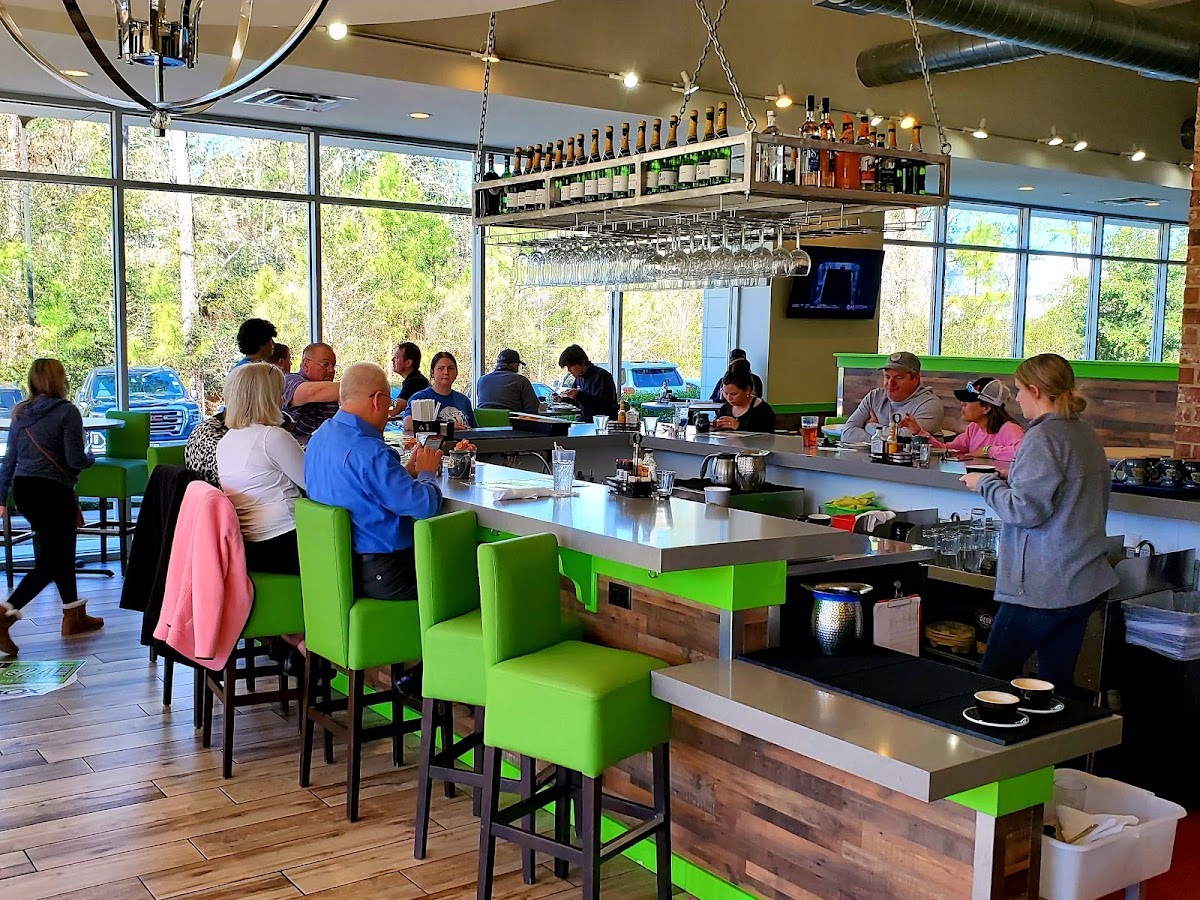 The Toasted Yolk Cafe interior