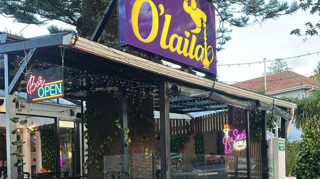 O’laila Bar & Cafe interior