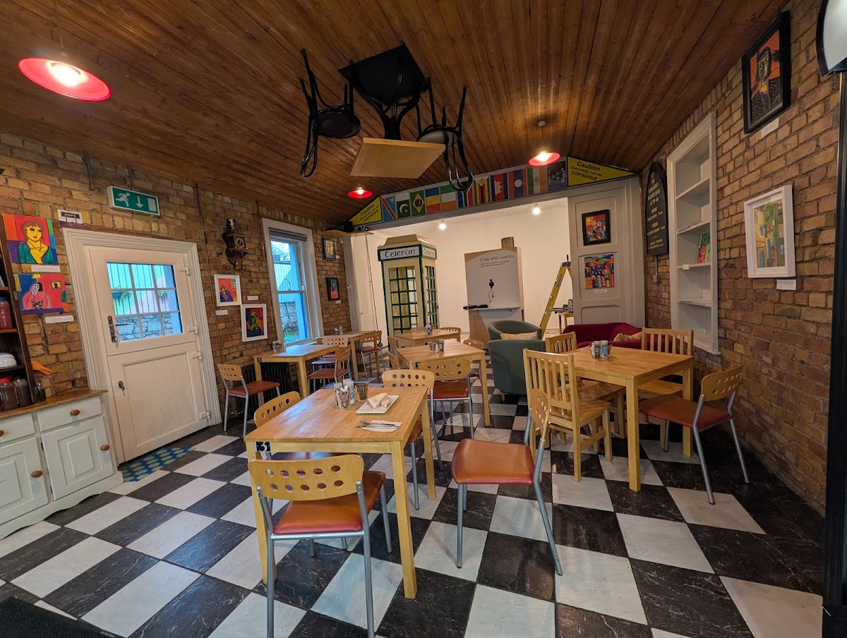 The Fair Play Cafe interior