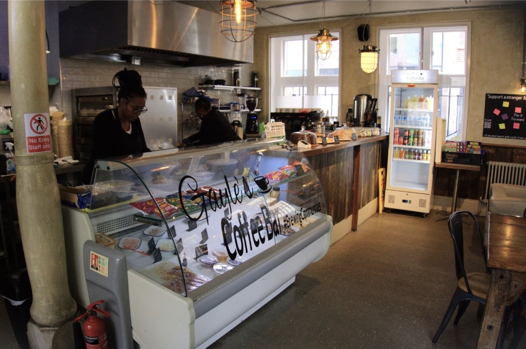 Gayle’s Coffee Bar interior