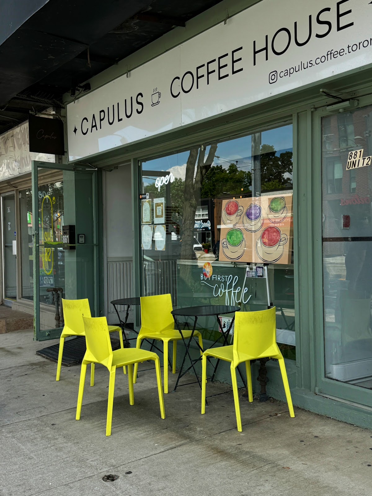 Capulus Coffee House interior