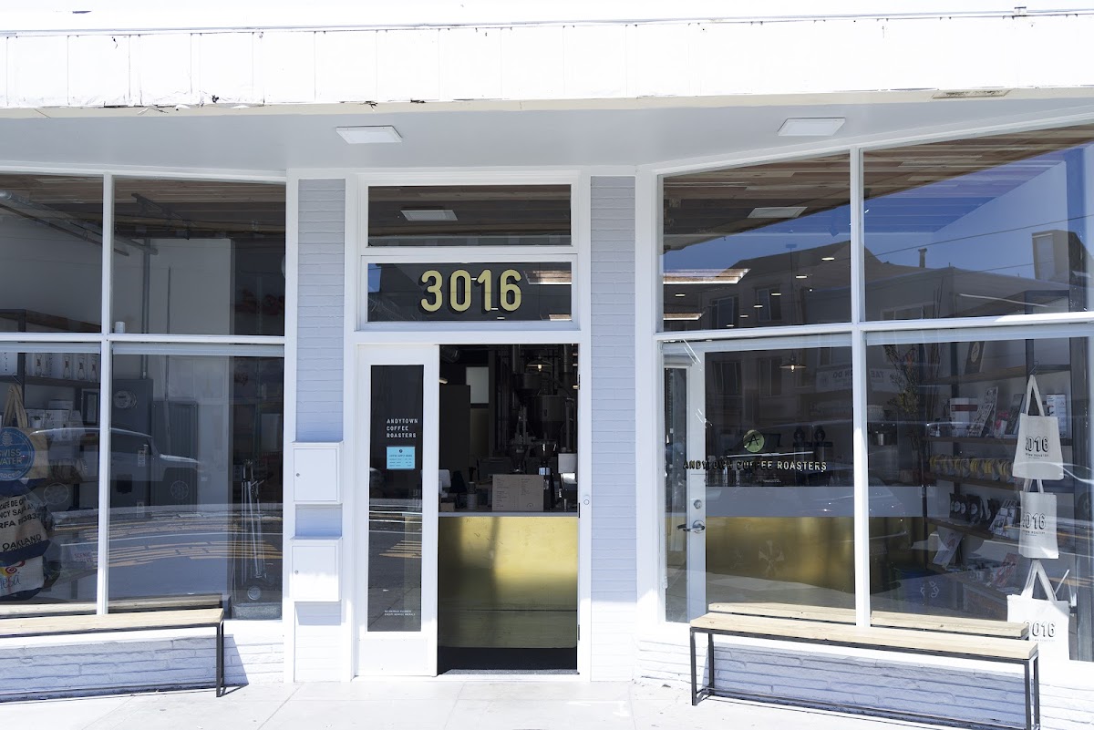 Andytown Roastery, Training Lab, & Coffee Supply interior