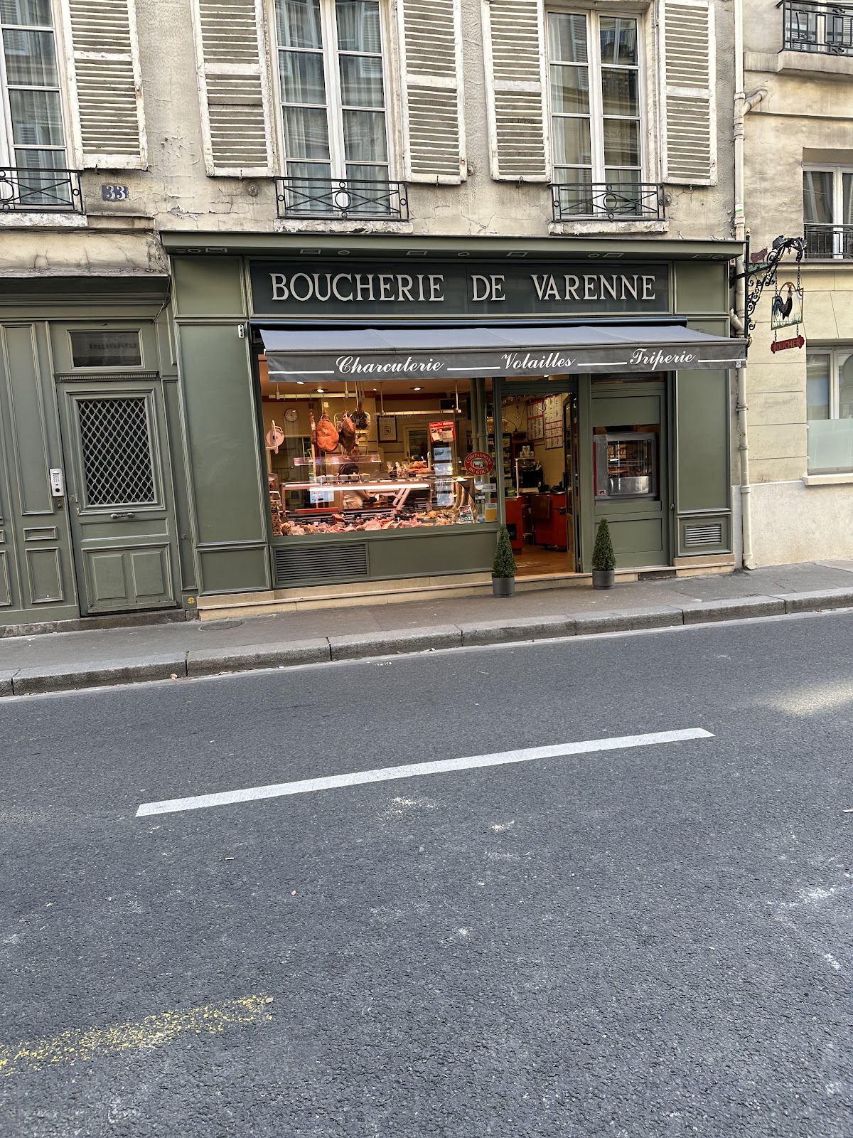 Boucherie Varenne interior