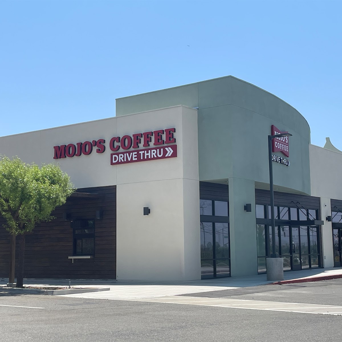 Mojo's Coffee Drive Thru interior