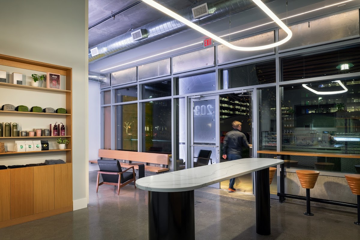 203 Fahrenheit Coffee Company interior