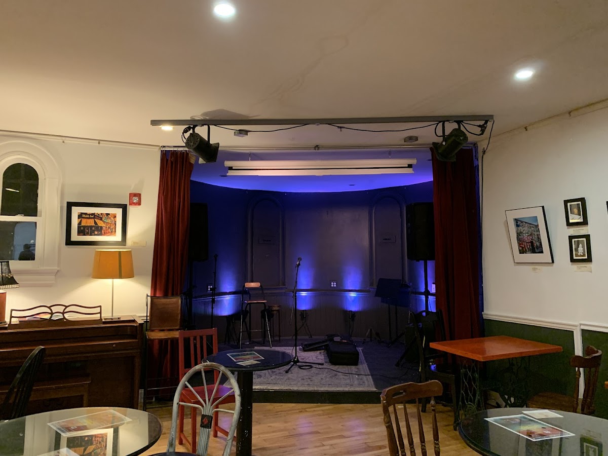Rooted Armory Cafe interior