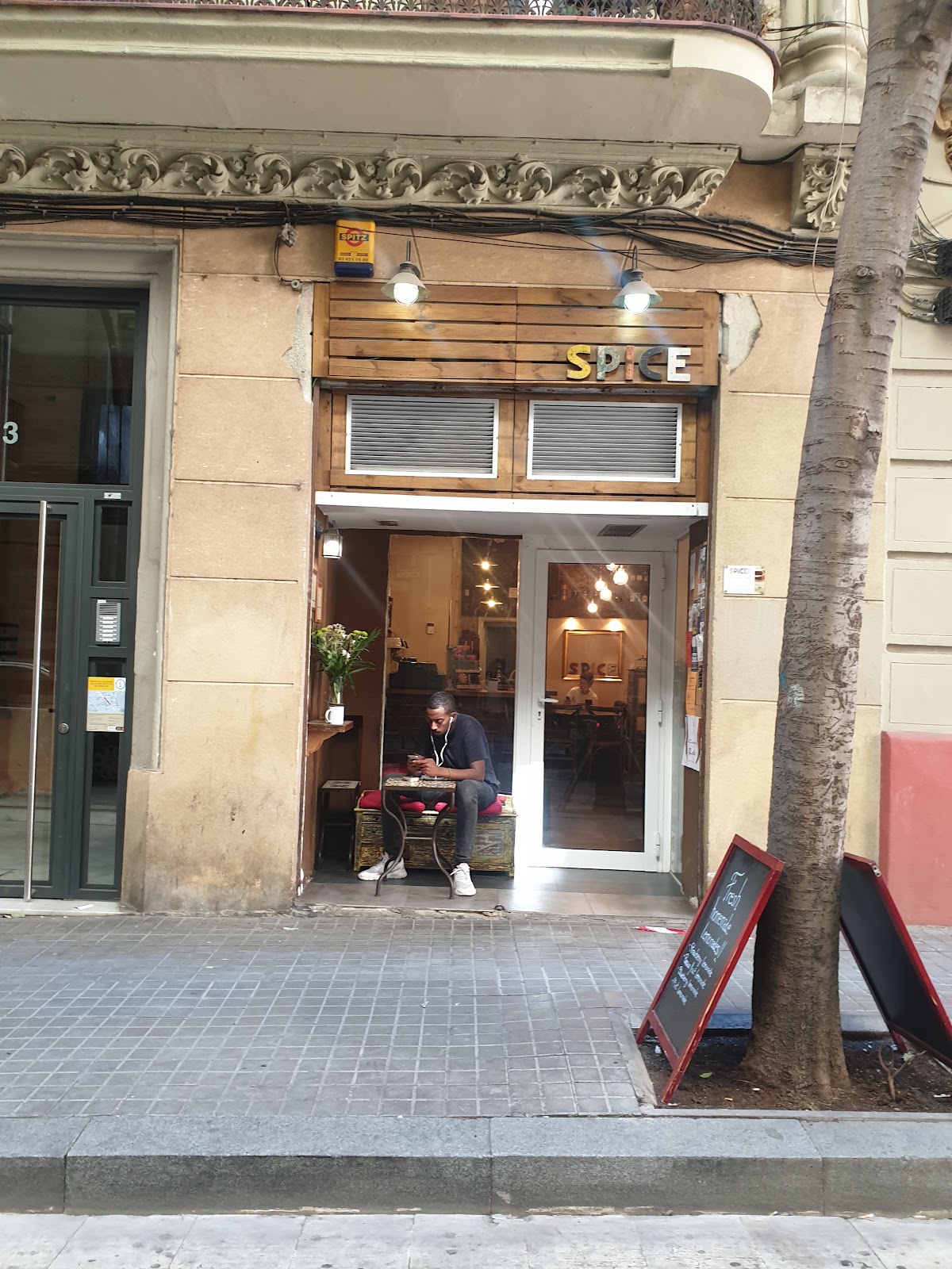 Spice Cafe interior