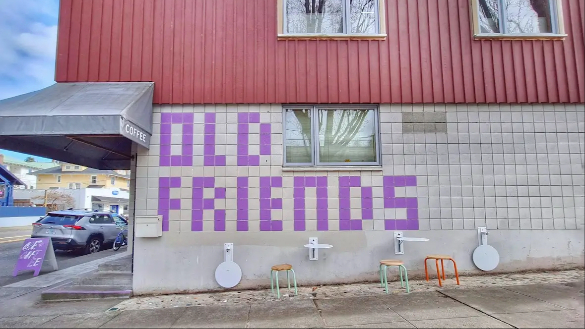 Old Friends Coffee Roasters interior