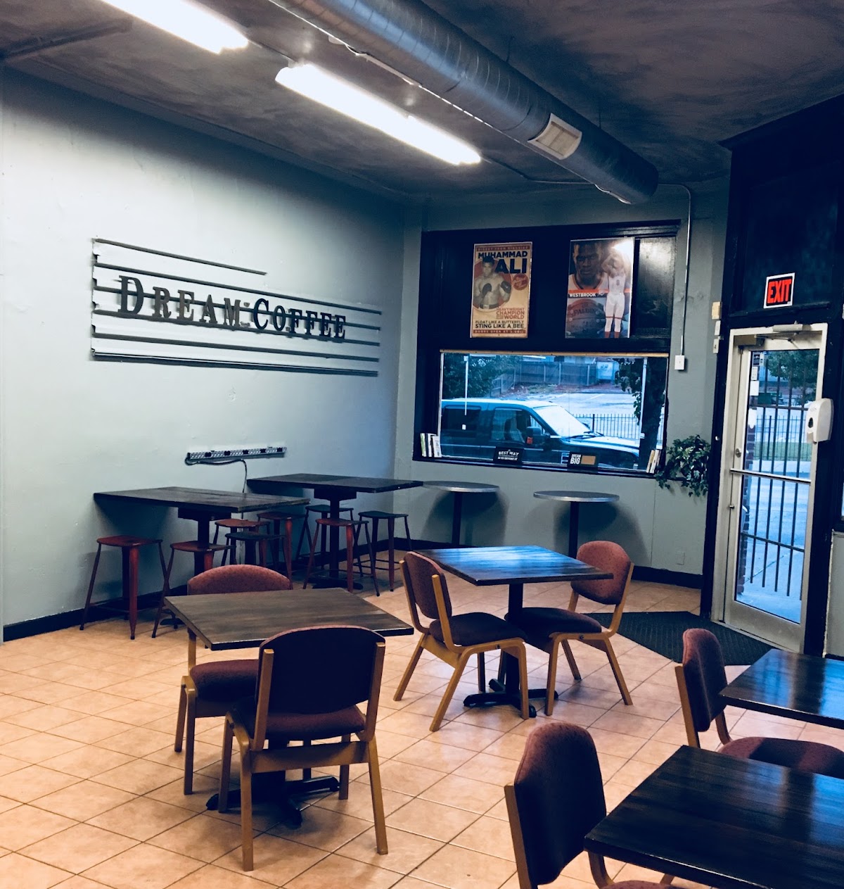 Dream Muscle Coffee interior