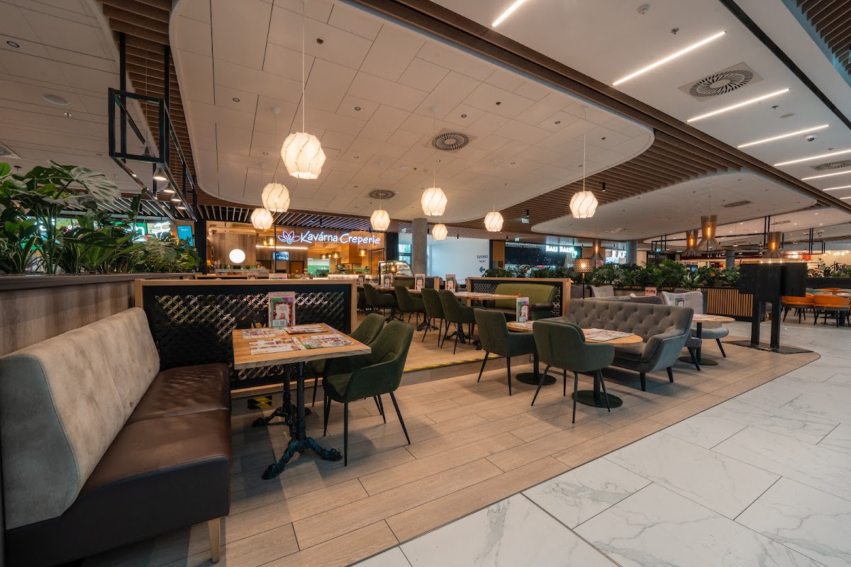 Cafe Creperie interior