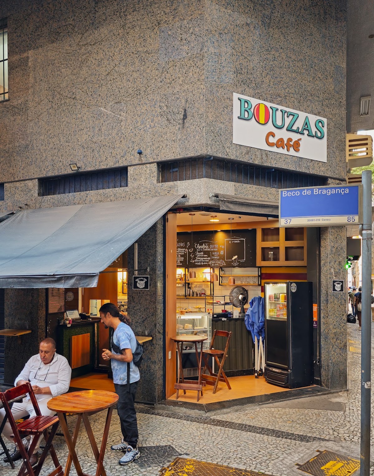 Bouzas bier Café interior