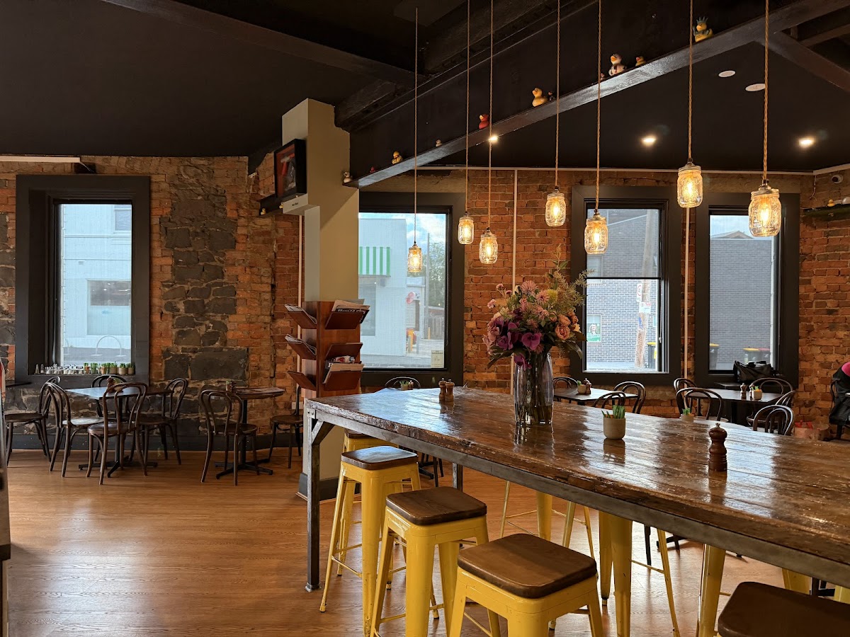 Rubber Duck Cafe interior