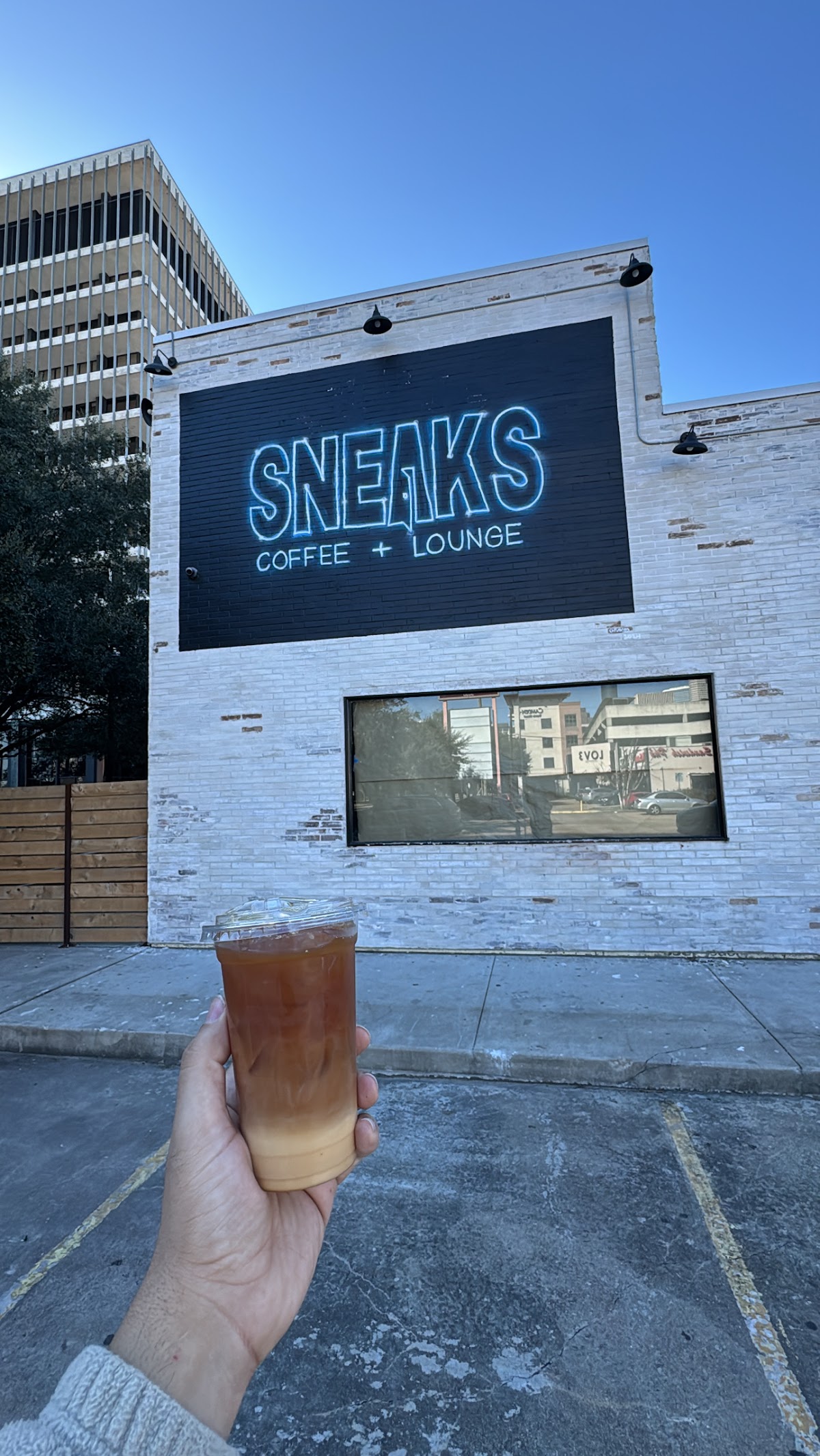 Sneaks Coffee Lounge interior