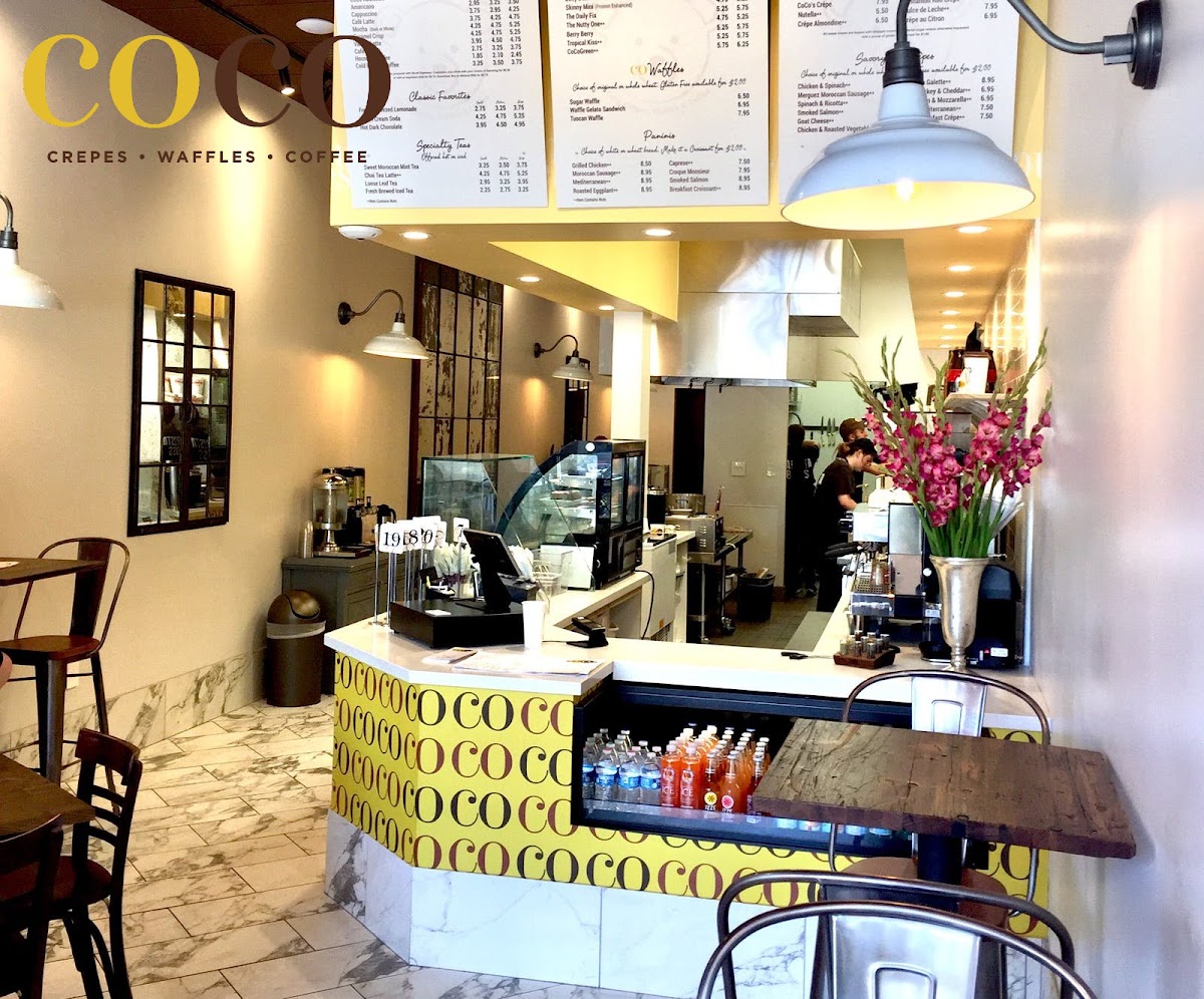 Coco Crepes & Coffee interior