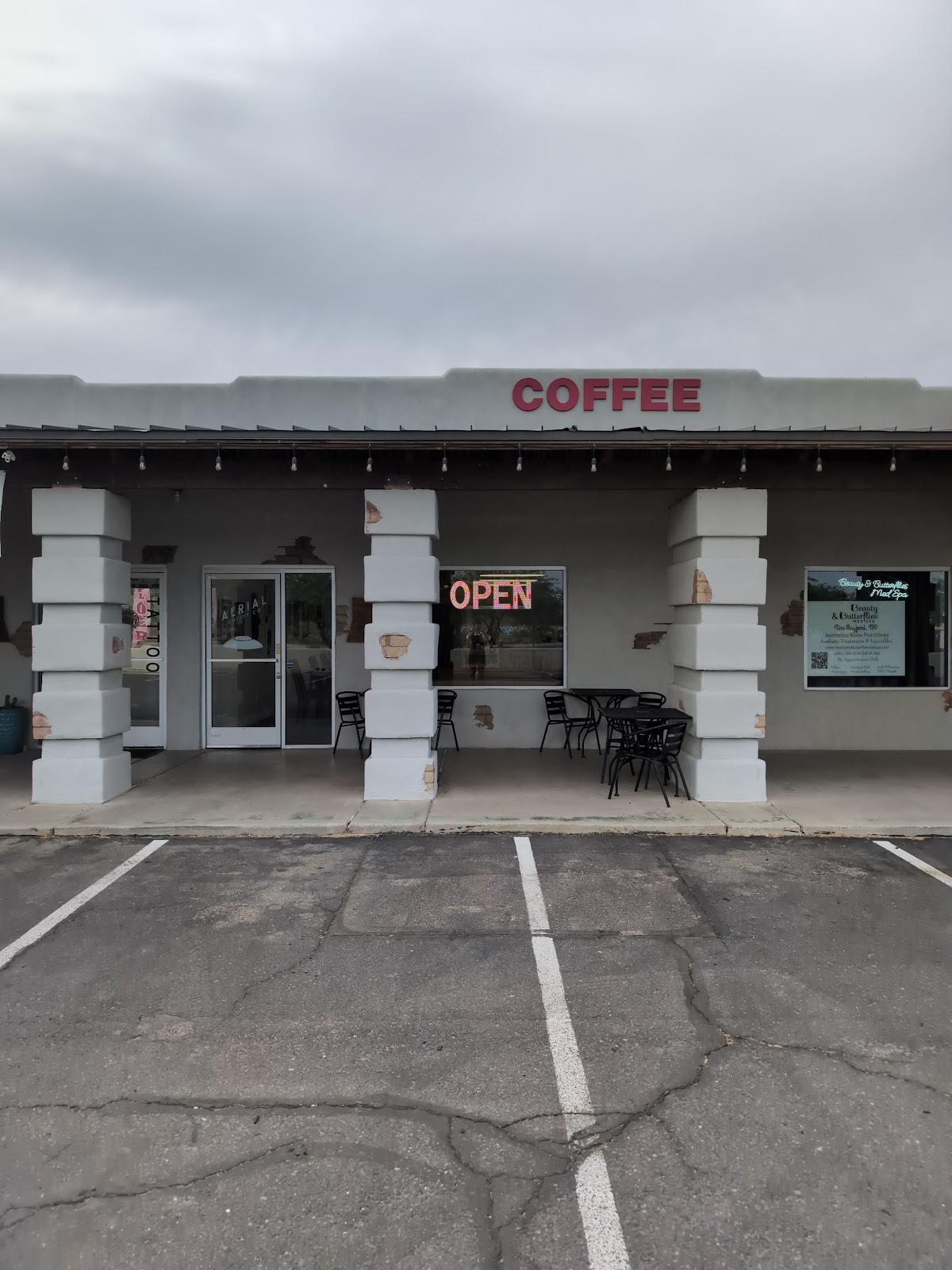 Aerial Coffee Co. interior