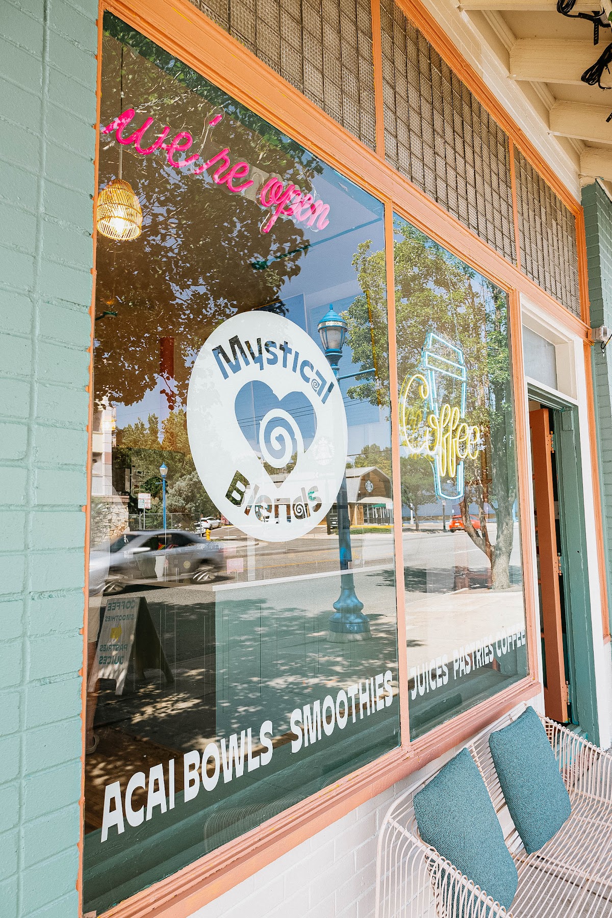 Mystical Blends Café interior