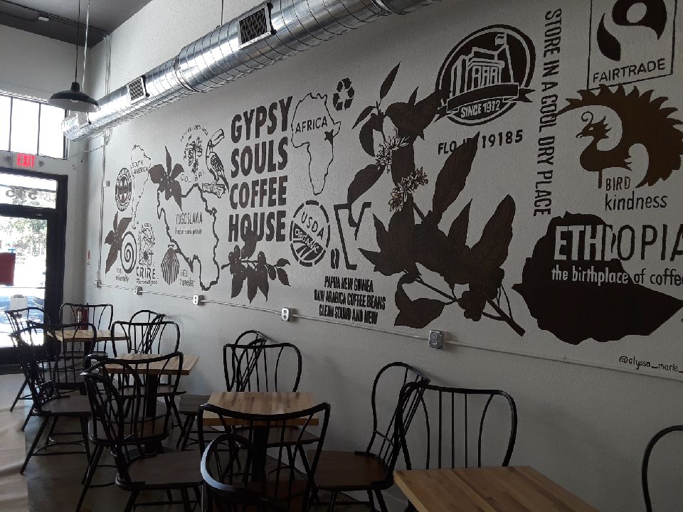 Gypsy Souls Coffeehouse interior