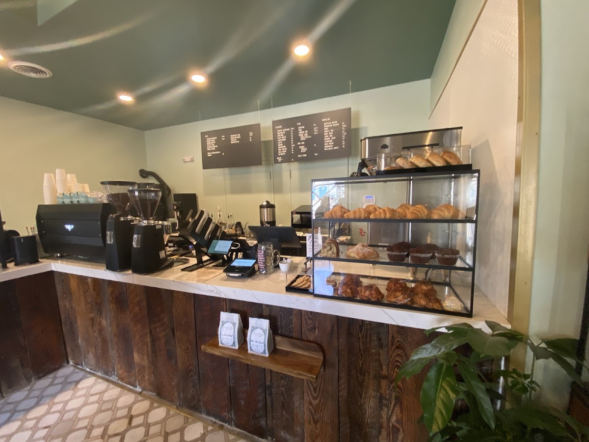 Branch & Bean Coffee + Roastery interior