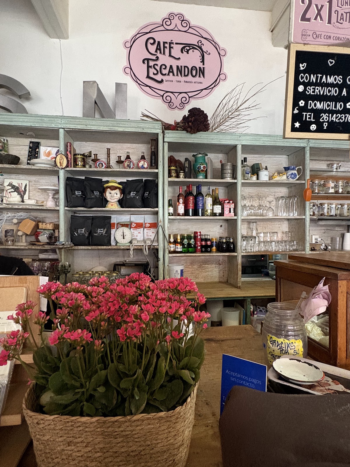 Café Escandón interior