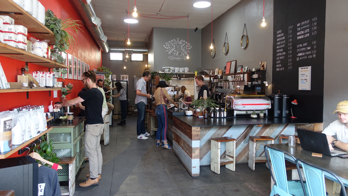 Woodcat Coffee interior