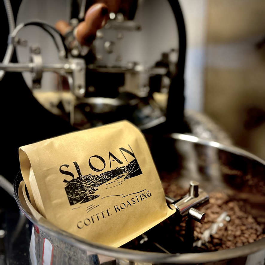 Sloan Coffee Roasting interior