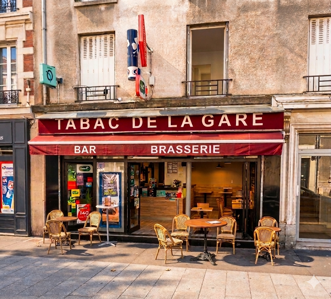Le Café de la Gare interior