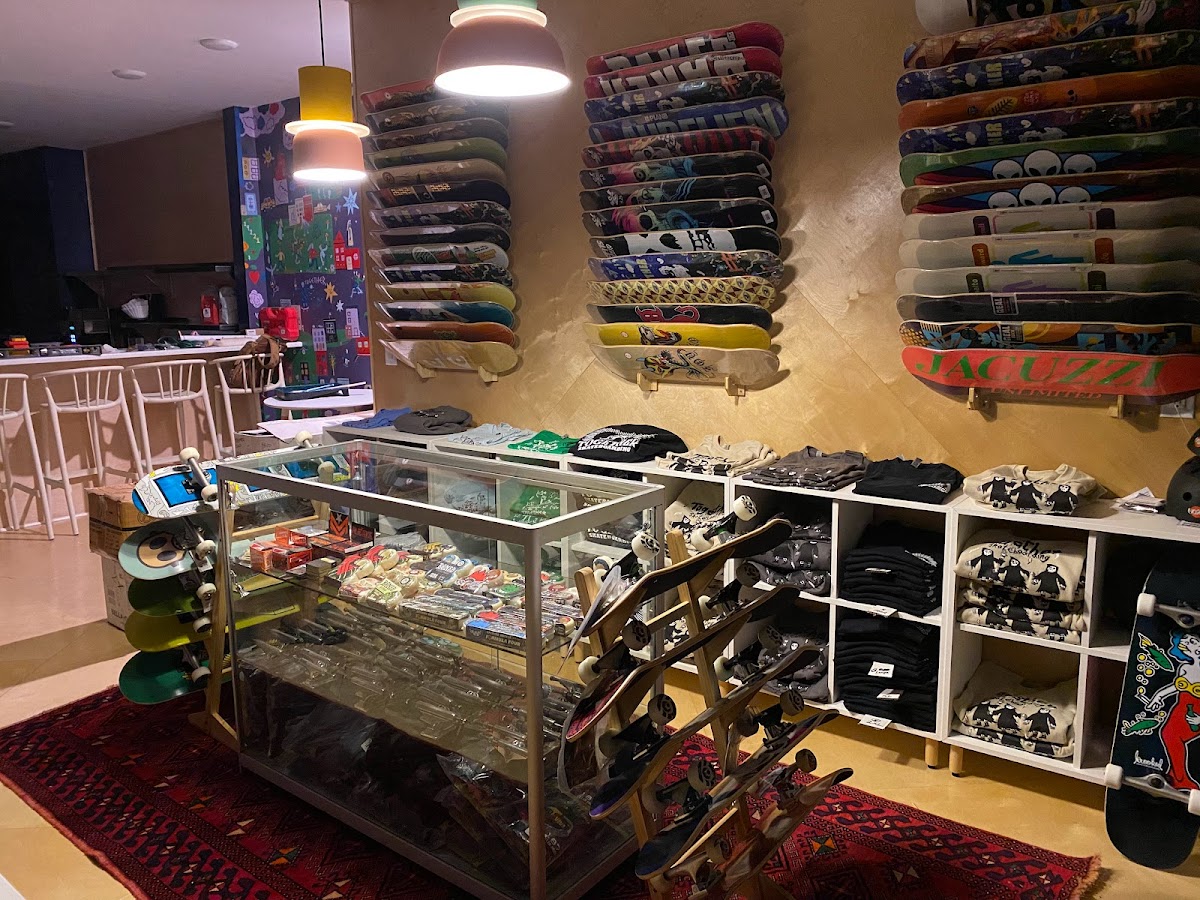 Together Skateboarding & Cafe interior