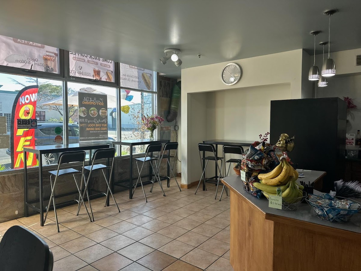 Comeback Cafe interior