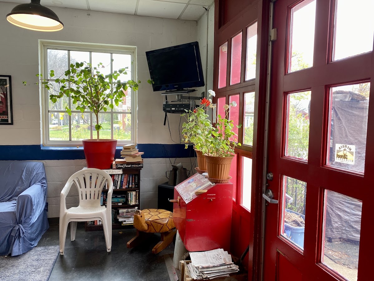 Sherman Perk Coffee Shop interior