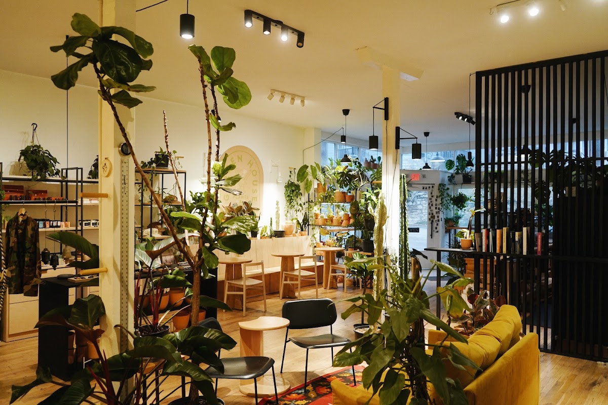 Garden House Cafe interior