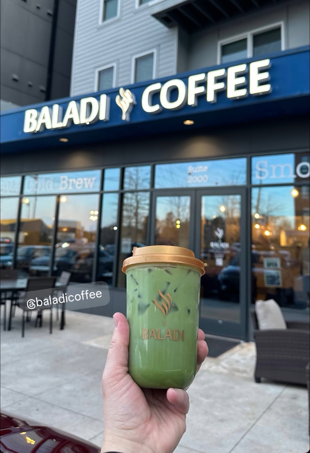Baladi Coffee interior