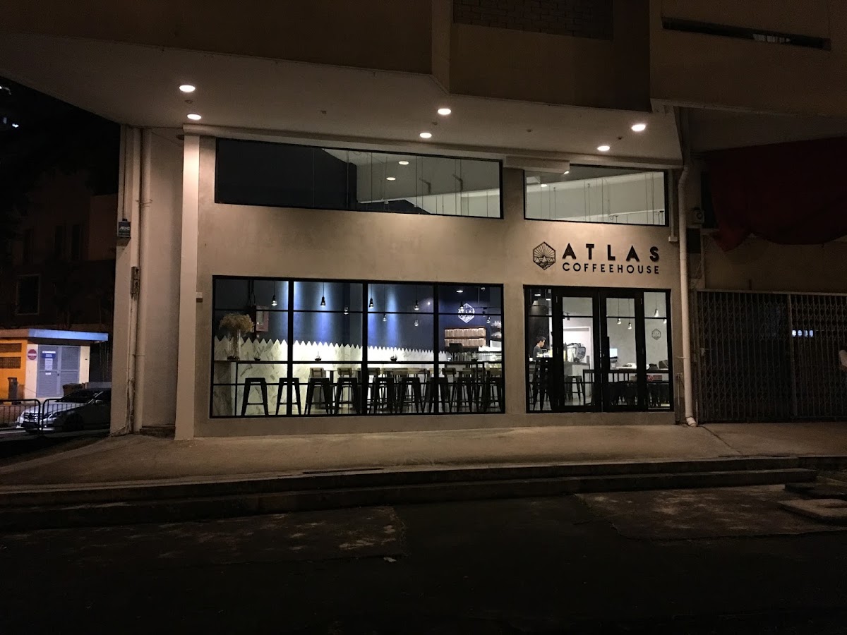 Atlas Coffeehouse interior