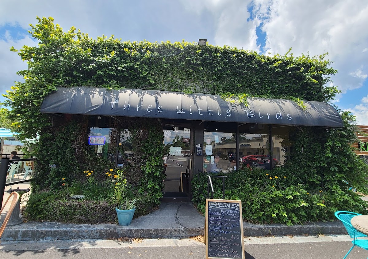 Three Little Birds Cafe interior