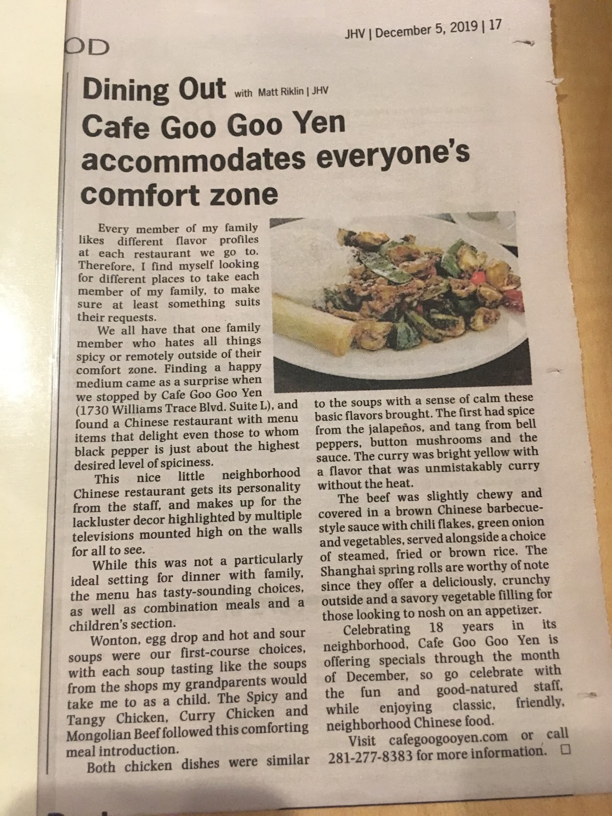 Photo of Cafe Goo Goo Yen