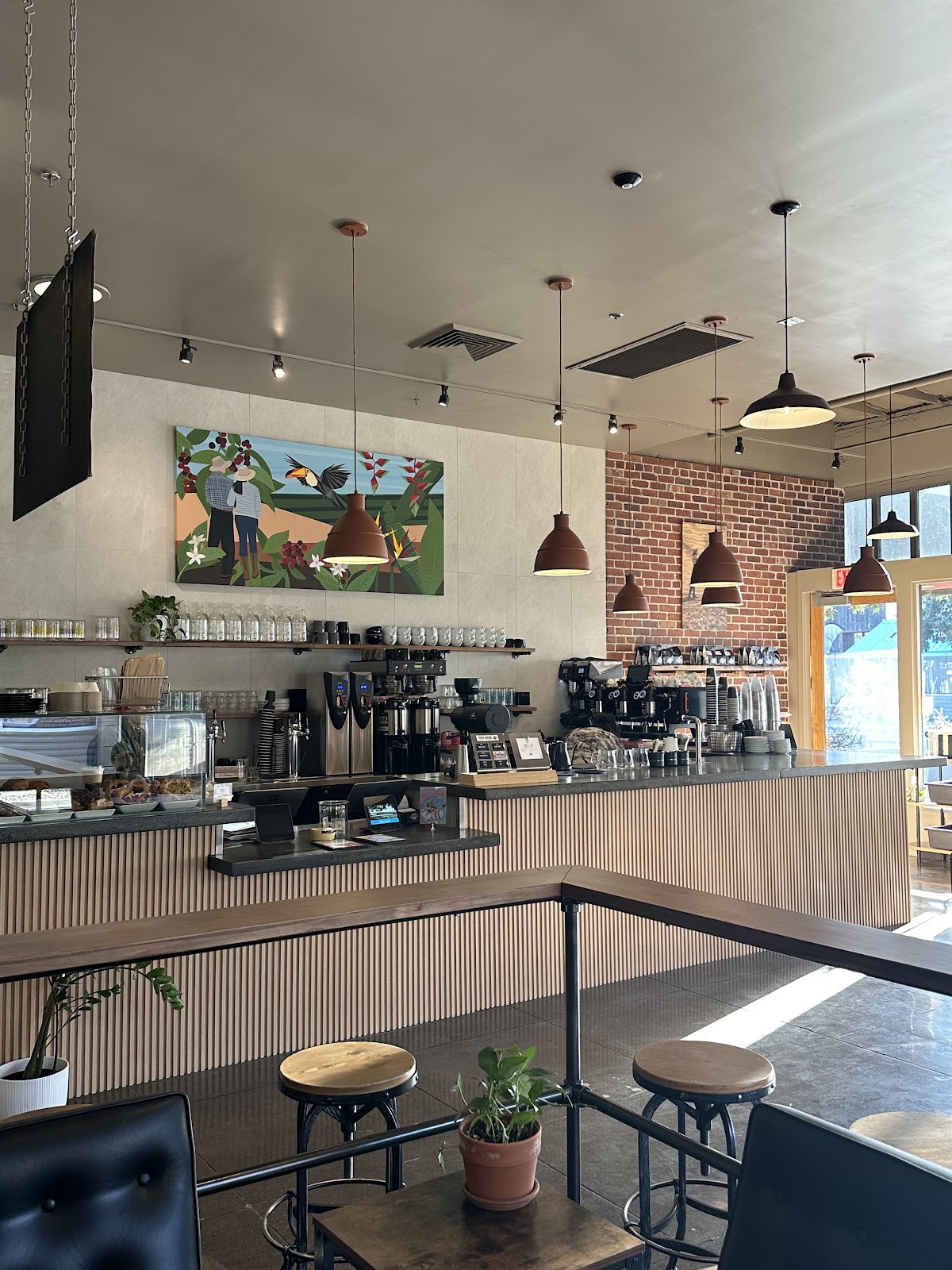 Peixoto Coffee Roasters interior
