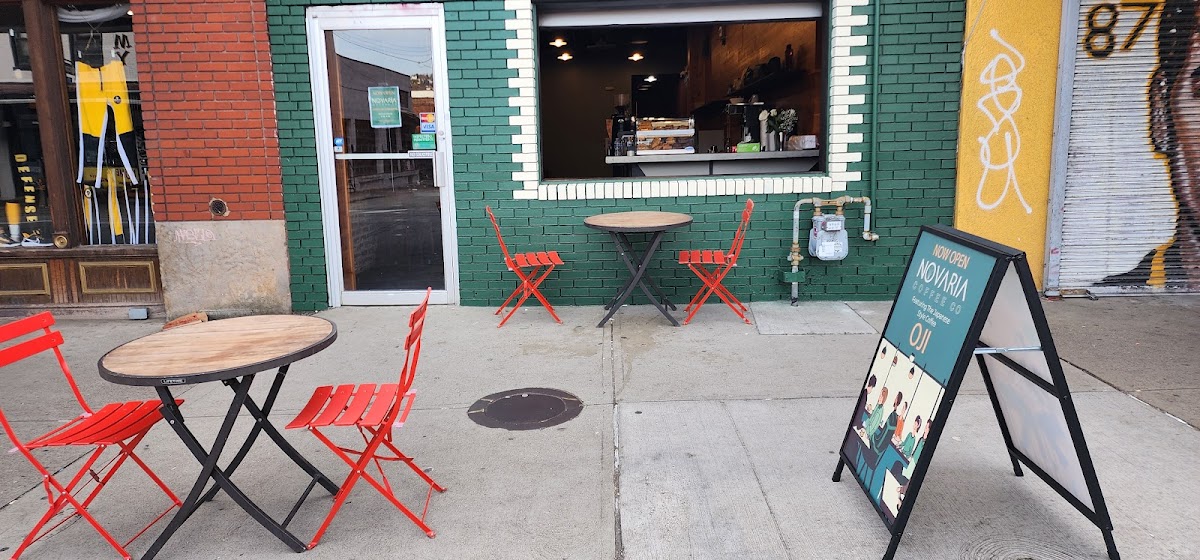 Novaria coffee co. interior